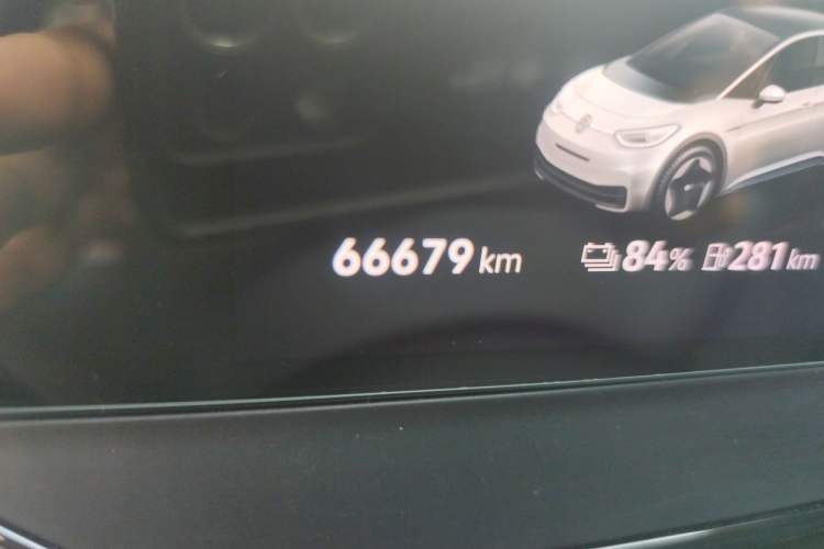 Used Volkswagen ID.3 2023 Pure Smart Edition Odometer Close Up