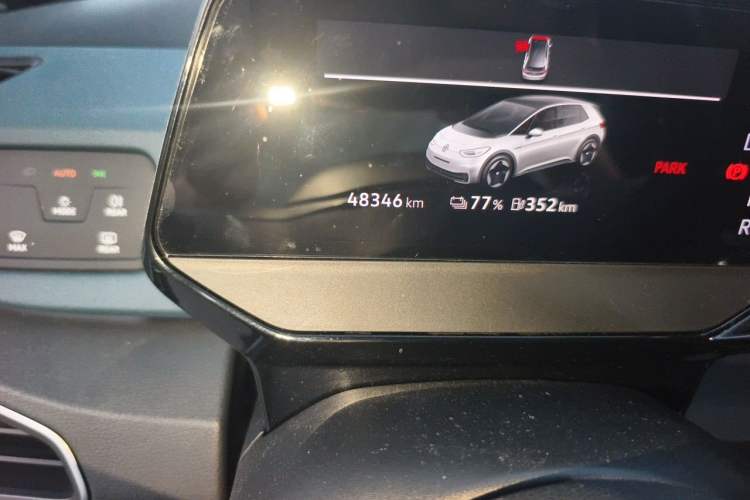 Used Volkswagen ID.3 2023 Pure Smart Edition Odometer Close Up