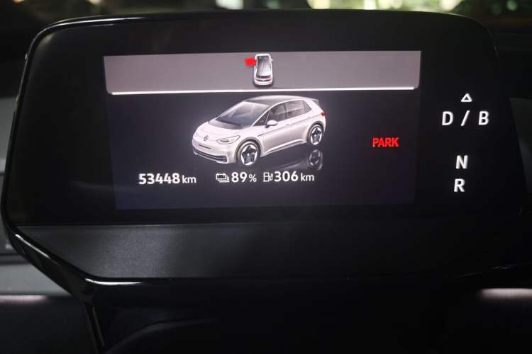 Used Volkswagen ID.3 2023 Upgraded Model Pure Intelligent Enjoyment Version Odometer Close Up