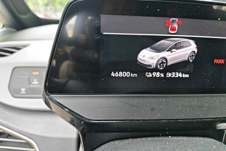 Used Volkswagen ID.3 2023 Upgraded Model Pure Intelligent Enjoyment Version Odometer Close Up