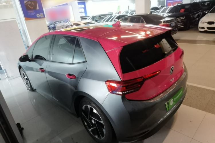 Used Volkswagen ID.3 2023 Upgraded Model Pure Intelligent Enjoyment Version Rear Left 45 Deg