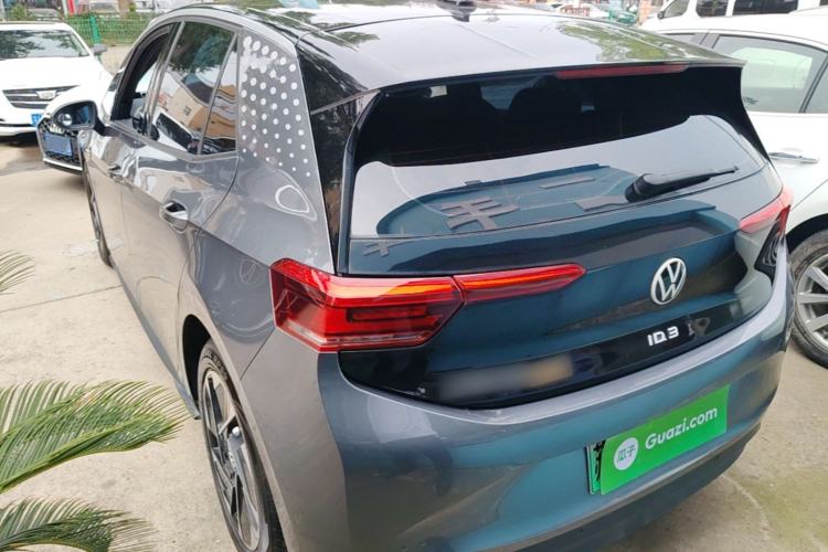 Used Volkswagen ID.3 2023 Upgraded Model Pure Intelligent Enjoyment Version Rear Left 45 Deg