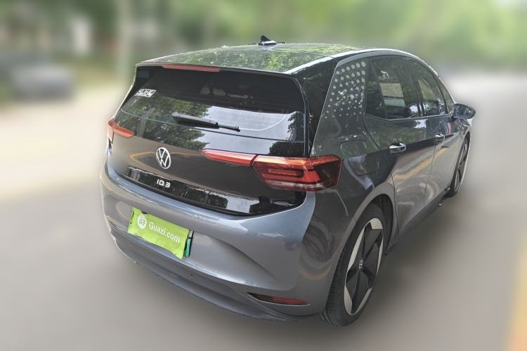 Used Volkswagen ID.3 2023 Upgraded Model Pure Intelligent Enjoyment Version Rear Right 45 Deg