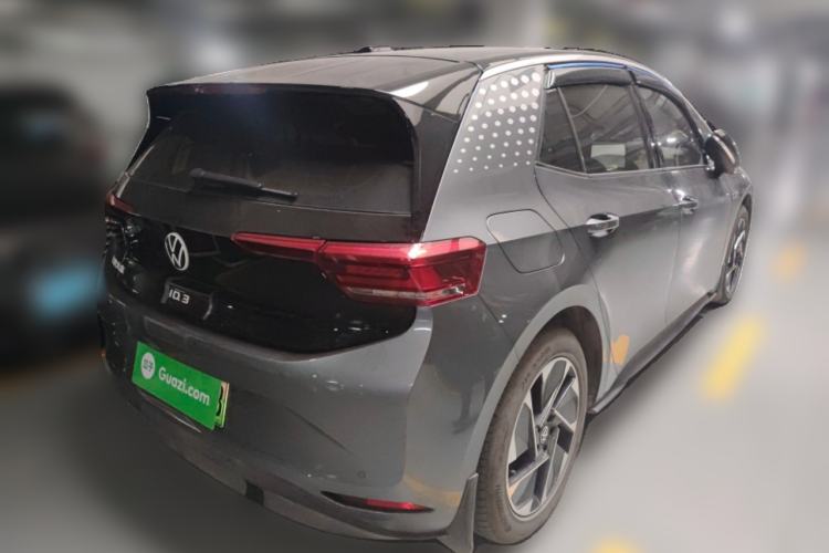 Used Volkswagen ID.3 2023 Upgraded Model Pure Intelligent Enjoyment Version Rear Right 45 Deg