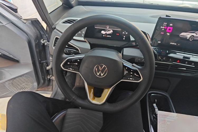 Used Volkswagen ID.3 2023 Upgraded Model Pure Intelligent Enjoyment Version Steering Wheel