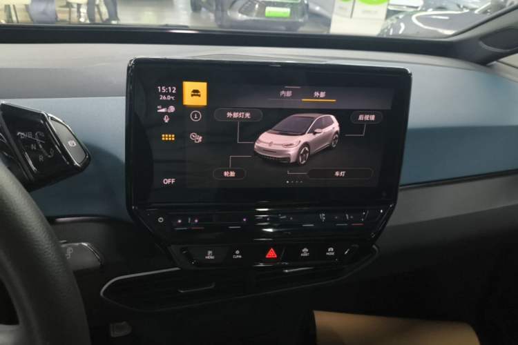 Used Volkswagen ID.3 2023 Pure Smart Edition Audio And AC Panel