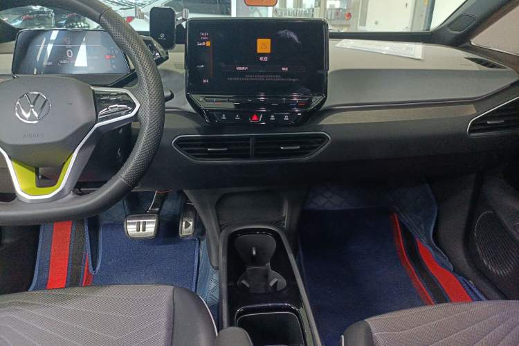 Used Volkswagen ID.3 2023 Upgraded Model Pure Intelligent Enjoyment Version Audio And AC Panel