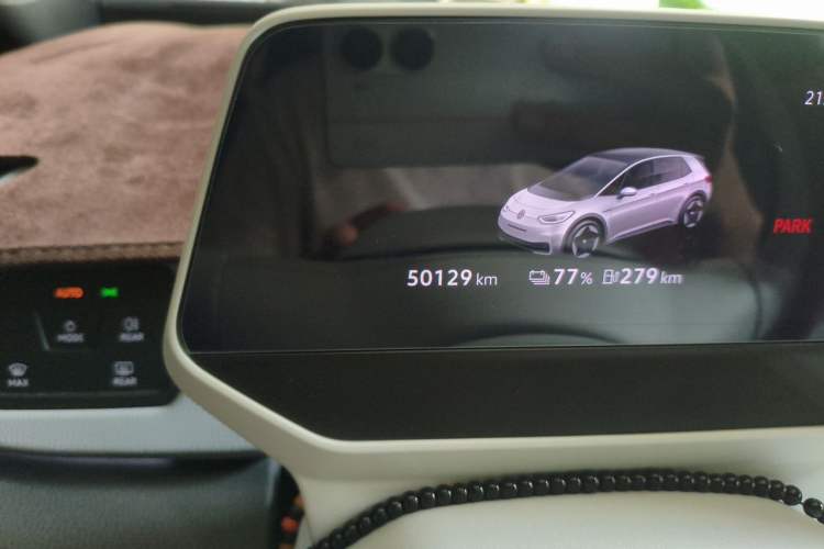 Used Volkswagen ID.3 2023 Upgraded Model Pure Intelligent Enjoyment Version Odometer Close Up