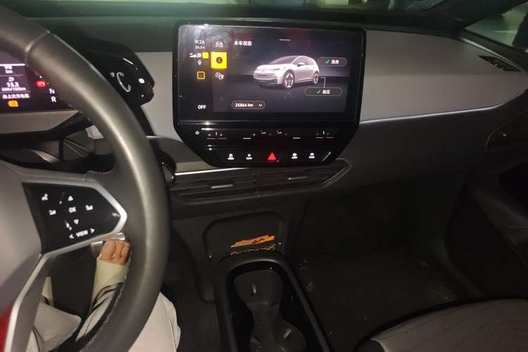 Used Volkswagen ID.3 2023 Upgraded Model Pure Intelligent Enjoyment Version Audio And AC Panel