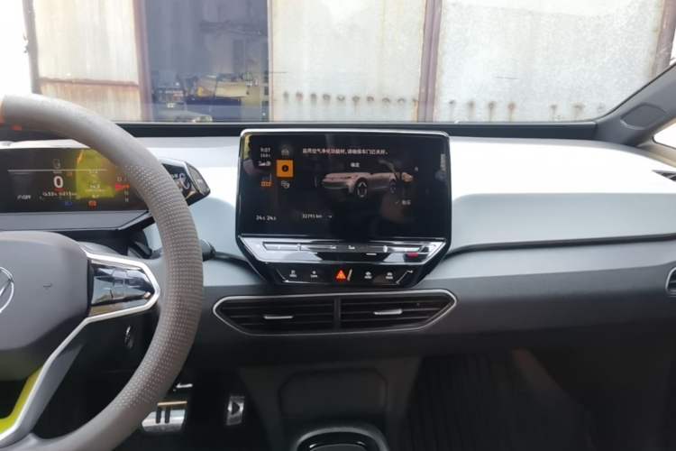 Used Volkswagen ID.3 2023 Upgraded Version Smart Intelligence Edition Audio And AC Panel