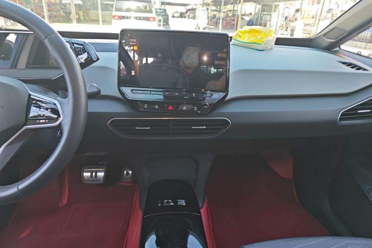 Used Volkswagen ID.3 2023 Upgraded Model Pure Intelligent Enjoyment Version Audio And AC Panel