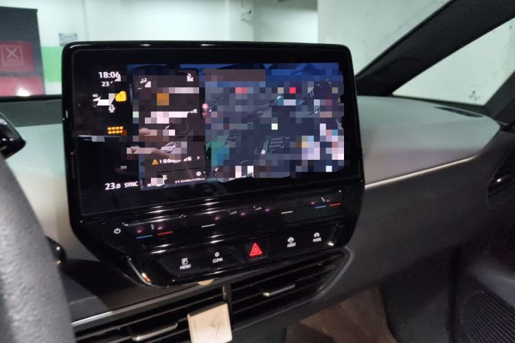 Used Volkswagen ID.3 2023 Upgraded Model Pure Intelligent Enjoyment Version Audio And AC Panel