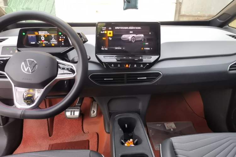 Used Volkswagen ID.3 2023 Upgraded Model Pure Intelligent Enjoyment Version Audio And AC Panel