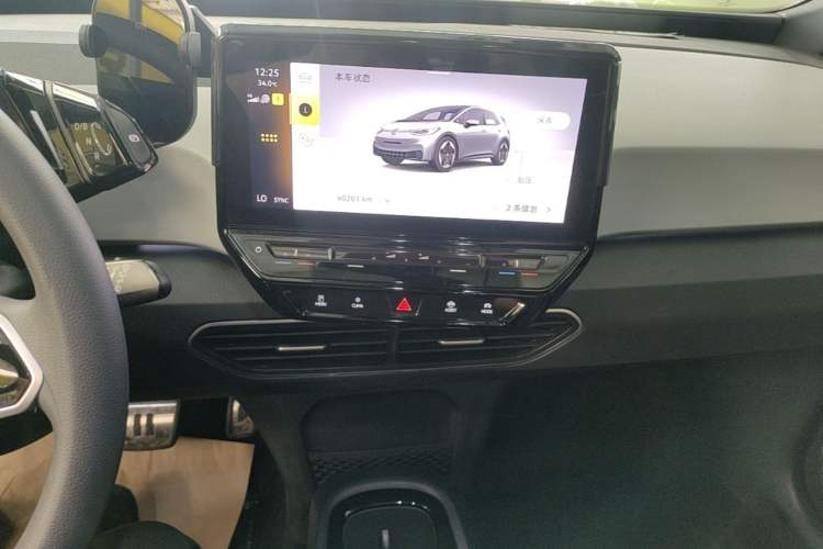 Used Volkswagen ID.3 2023 Upgraded Model Pure Intelligent Enjoyment Version Audio And AC Panel