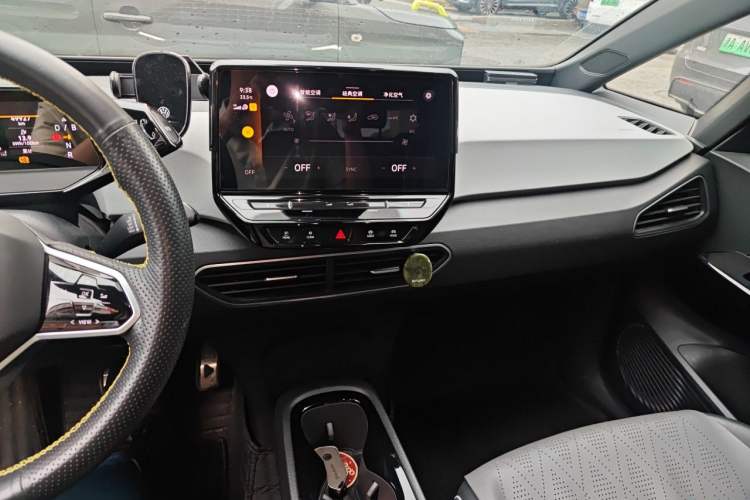 Used Volkswagen ID.3 2023 Upgraded Model Pure Intelligent Enjoyment Version Audio And AC Panel
