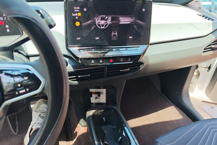 Used Volkswagen ID.3 2023 Upgraded Model Pure Intelligent Enjoyment Version Audio And AC Panel