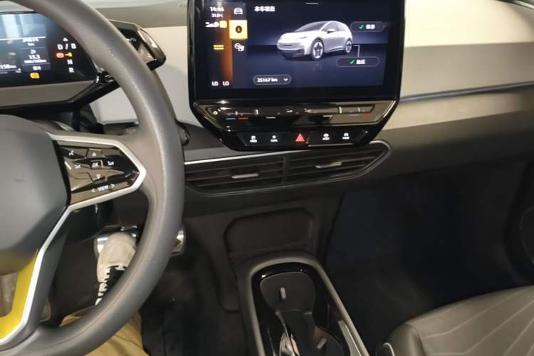 Used Volkswagen ID.3 2023 Upgraded Model Pure Intelligent Enjoyment Version Audio And AC Panel