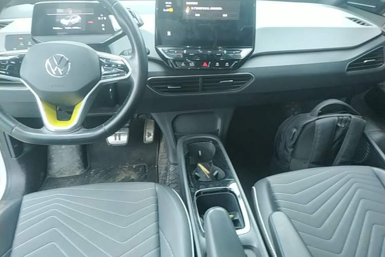 Used Volkswagen ID.3 2023 Upgraded Model Pure Intelligent Enjoyment Version Audio And AC Panel