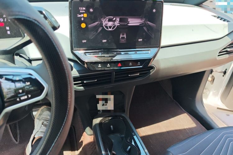 Used Volkswagen ID.3 2023 Upgraded Model Pure Intelligent Enjoyment Version Audio And AC Panel