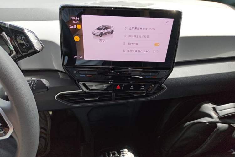 Used Volkswagen ID.3 2023 Upgraded Model Pure Intelligent Enjoyment Version Audio And AC Panel