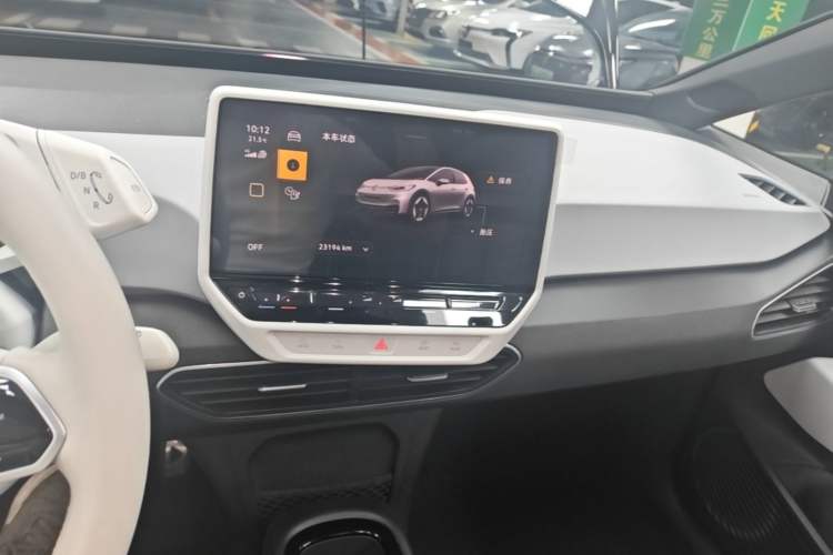 Used Volkswagen ID.3 2023 Upgraded Model Pure Intelligent Enjoyment Version Audio And AC Panel