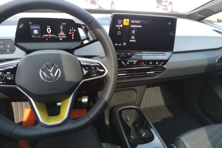 Used Volkswagen ID.3 2023 Upgraded Model Pure Intelligent Enjoyment Version Audio And AC Panel