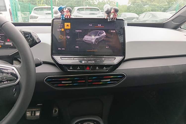 Used Volkswagen ID.3 2023 Upgraded Model Pure Intelligent Enjoyment Version Audio And AC Panel