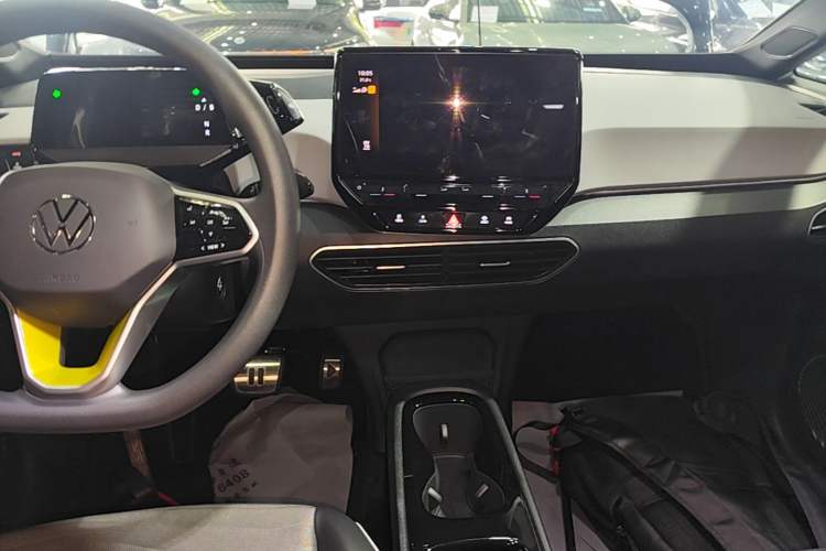 Used Volkswagen ID.3 2023 Upgraded Model Pure Intelligent Enjoyment Version Audio And AC Panel