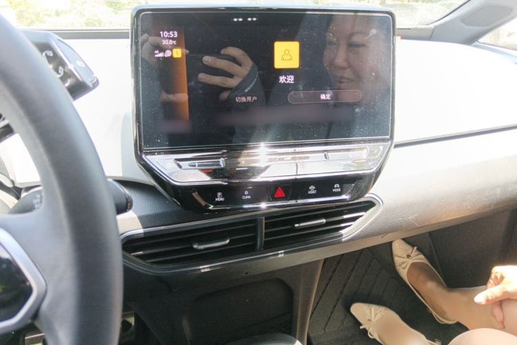Used Volkswagen ID.3 2023 Upgraded Model Pure Intelligent Enjoyment Version Audio And AC Panel