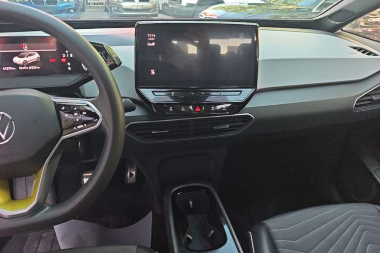 Used Volkswagen ID.3 2023 Upgraded Model Pure Intelligent Enjoyment Version Audio And AC Panel