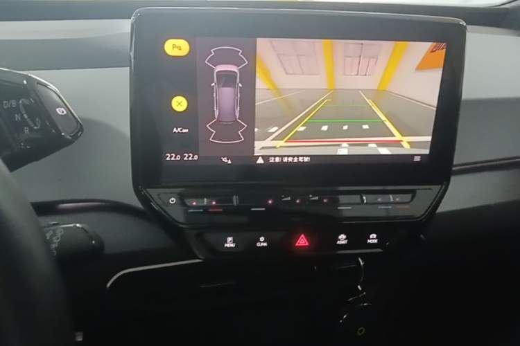 Used Volkswagen ID.3 2023 Upgraded Model Pure Intelligent Enjoyment Version Audio And AC Panel
