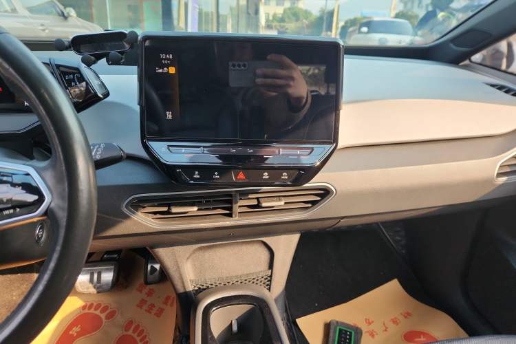 Used Volkswagen ID.3 2023 Upgraded Model Pure Intelligent Enjoyment Version Audio And AC Panel