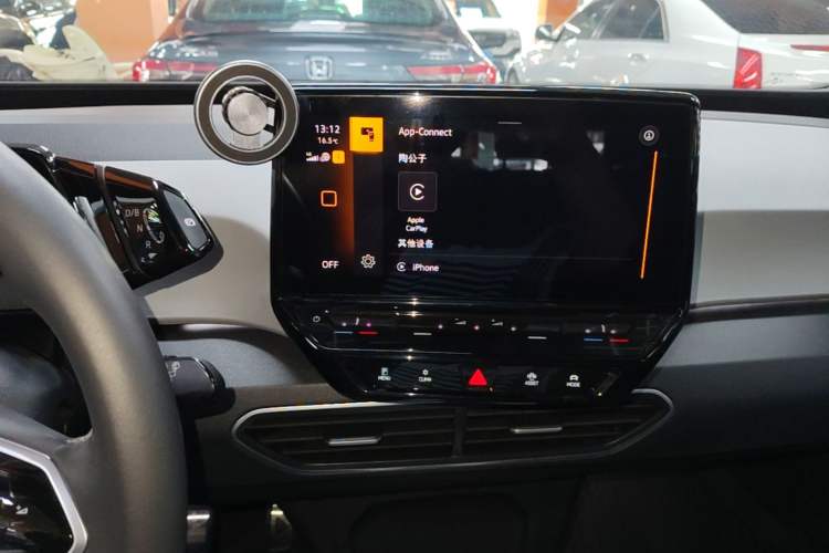 Used Volkswagen ID.3 2023 Upgraded Model Pure Intelligent Enjoyment Version Audio And AC Panel