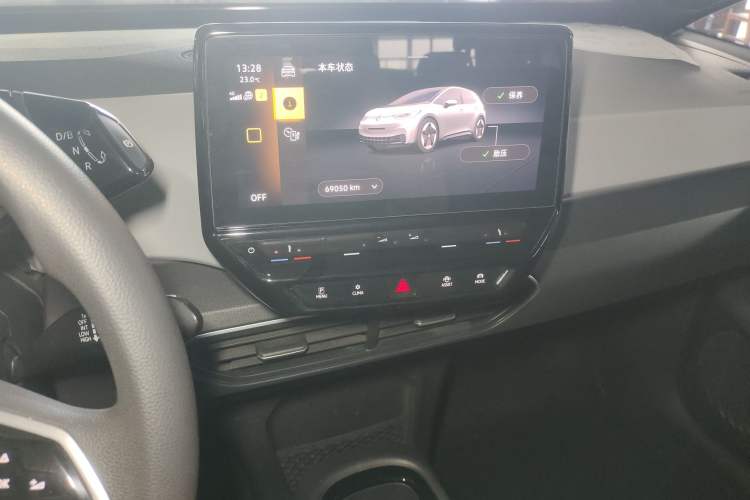 Used Volkswagen ID.3 2023 Upgraded Model Pure Intelligent Enjoyment Version Audio And AC Panel