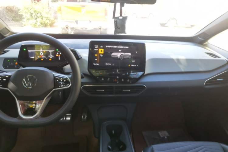 Used Volkswagen ID.3 2023 Upgraded Model Pure Intelligent Enjoyment Version Audio And AC Panel