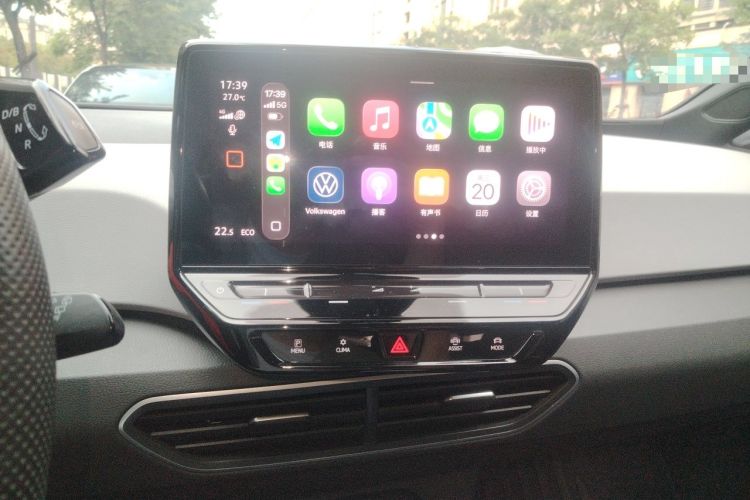 Used Volkswagen ID.3 2023 Upgraded Model Pure Intelligent Enjoyment Version Audio And AC Panel