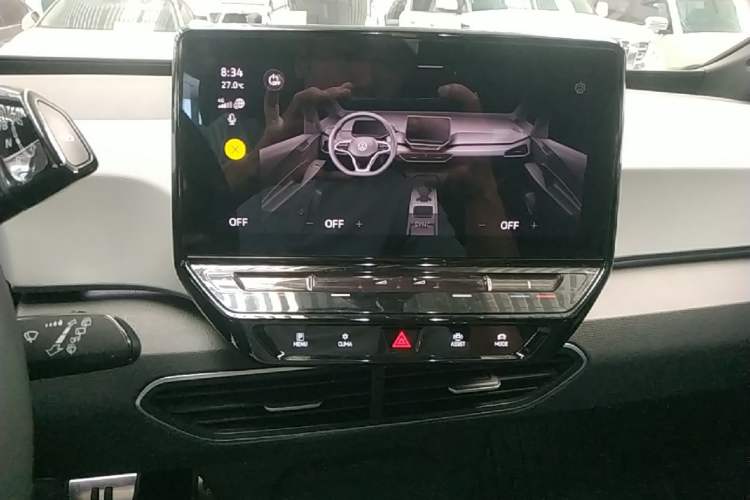 Used Volkswagen ID.3 2023 Pure Smart Edition Audio And AC Panel