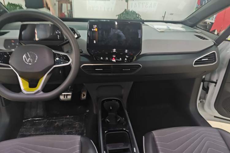 Used Volkswagen ID.3 2023 Upgraded Model Pure Intelligent Enjoyment Version Audio And AC Panel