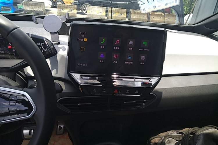 Used Volkswagen ID.3 2023 Upgraded Model Pure Intelligent Enjoyment Version Audio And AC Panel