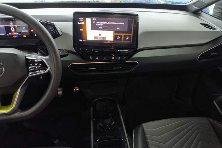 Used Volkswagen ID.3 2023 Upgraded Model Pure Intelligent Enjoyment Version Audio And AC Panel