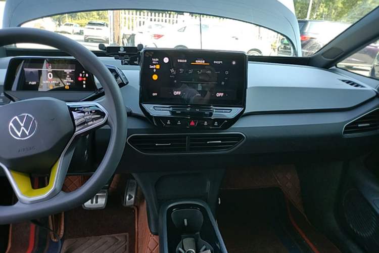 Used Volkswagen ID.3 2023 Upgraded Model Pure Intelligent Enjoyment Version Audio And AC Panel