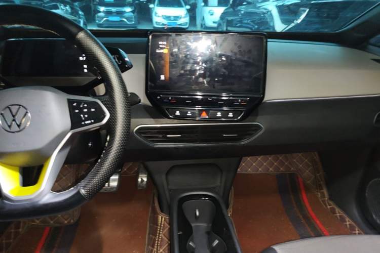 Used Volkswagen ID.3 2023 Upgraded Model Pure Intelligent Enjoyment Version Audio And AC Panel