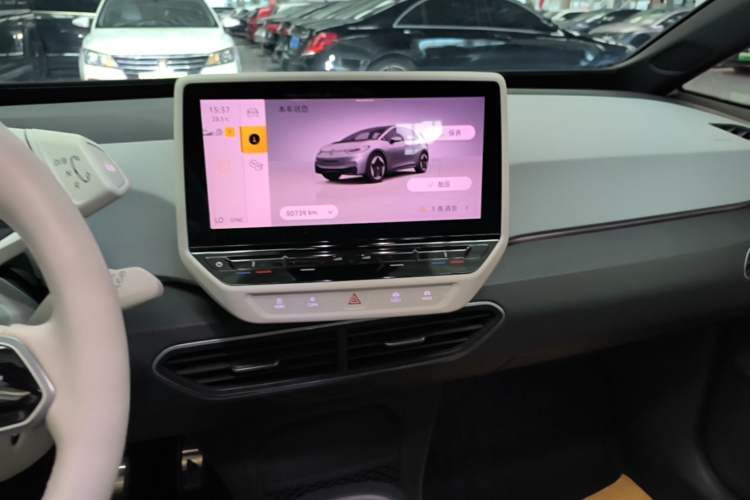 Used Volkswagen ID.3 2023 Upgraded Model Pure Intelligent Enjoyment Version Audio And AC Panel