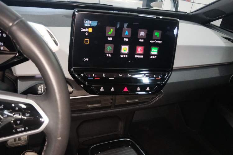Used Volkswagen ID.3 2023 Upgraded Model Pure Intelligent Enjoyment Version Audio And AC Panel