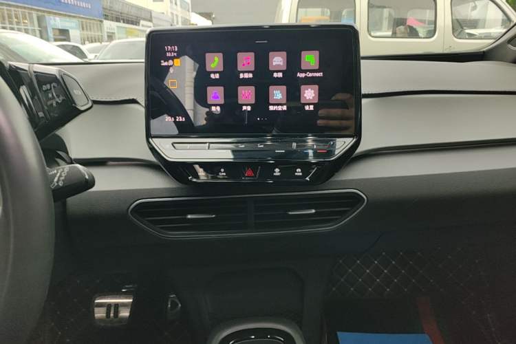 Used Volkswagen ID.3 2023 Upgraded Model Pure Intelligent Enjoyment Version Audio And AC Panel