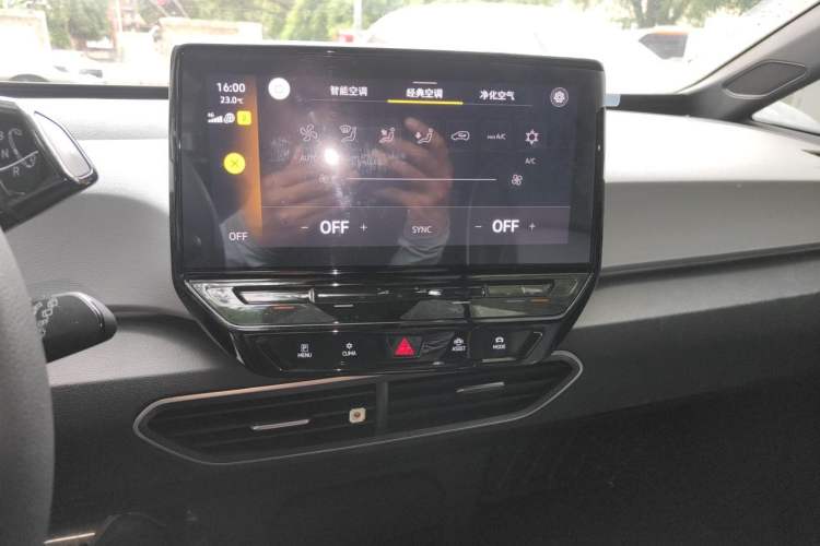 Used Volkswagen ID.3 2023 Upgraded Model Pure Intelligent Enjoyment Version Audio And AC Panel