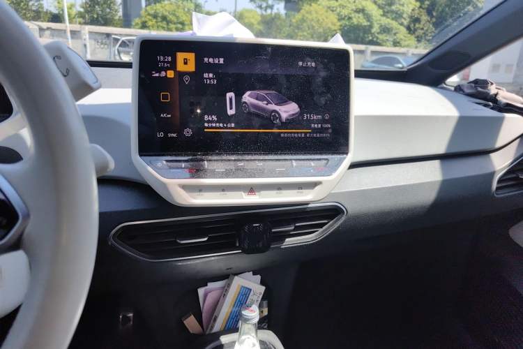 Used Volkswagen ID.3 2023 Upgraded Model Pure Intelligent Enjoyment Version Audio And AC Panel