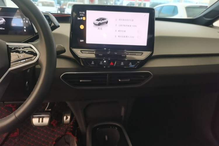 Used Volkswagen ID.3 2023 Upgraded Model Pure Intelligent Enjoyment Version Audio And AC Panel
