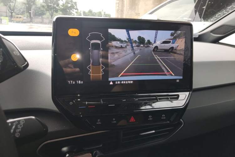 Used Volkswagen ID.3 2023 Upgraded Model Pure Intelligent Enjoyment Version Audio And AC Panel