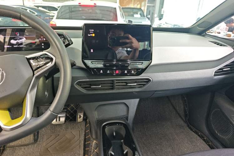 Used Volkswagen ID.3 2023 Upgraded Model Pure Intelligent Enjoyment Version Audio And AC Panel